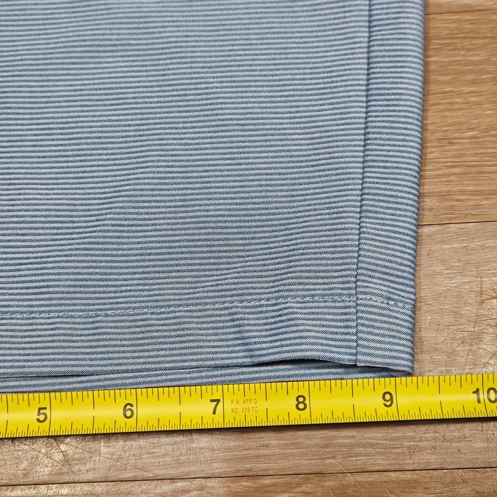 Hurley Porter Walkshorts Mens 29 Blue White Striped Seersucker Pinstripe Coastal